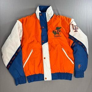 Vintage Florida Gators Jacket Men’s Small 90s Pro Player NCAA Fan Coat Starter